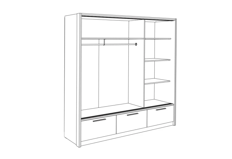 Гардероб Калиопа 230 - Image 4